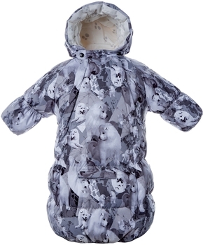 Конверт пухову Huppa Emily, р.62, світло-сірий (32010055-02628-062) - Pampik