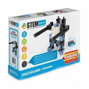 Подарок. Конструктор Engino Stem Heroes Исследование космоса Посейдон (SH21) - Pampik - 2