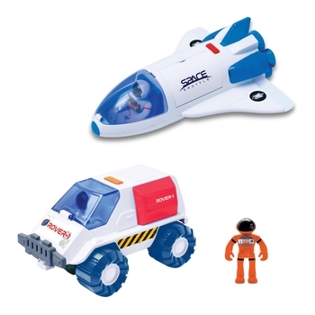 Ігровий набір Astro Venture Space Rover і Shuttle (63140) - Pampik