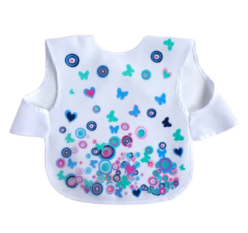 Фартух Sevi bebe Метелик, білий (19-117) - Pampik