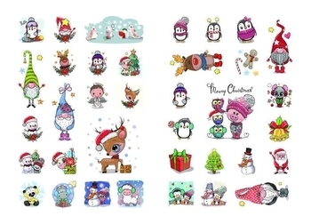Christmas sticker book. Щедрівочка - Гуменна Л.М. - Pampik - 3