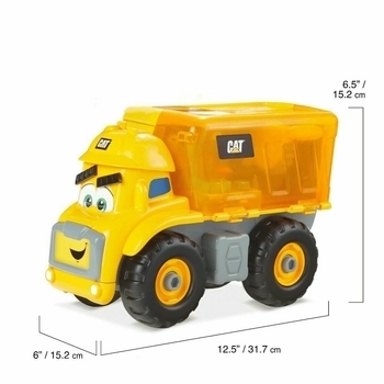 Вантажівка Funrise CAT Весела майстерня, 32 см (82460) - Pampik - 3