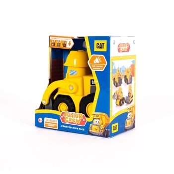 Колісний навантажувач Funrise CAT Веселі будівельники, зі звуковими ефектами, 14 см (82445) - Pampik - 5