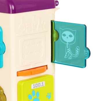 Ігровий набір Battat Ветеринарна клініка Мяу-Гав (BX1229Z) - Pampik - 7