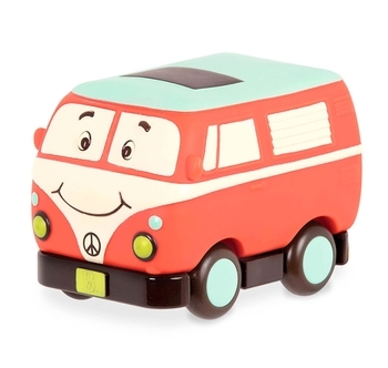 Инерционная машинка Battat Ретро-автобус (BX1502Z) - Pampik