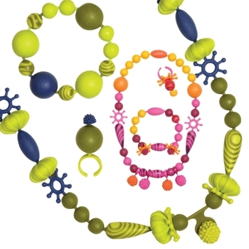 Набор для изготовления украшений Battat Поп-Арт, в банке, 300 деталей (BX1254Z) - Pampik - 6