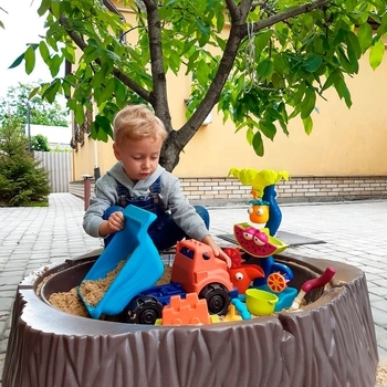 Набор для игры с песком и водой Battat Тропический водопад (BX1659Z) - Pampik - 12