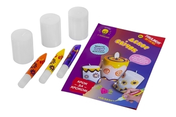 Набор для творчества Paulinda Light up with pleasure Декорирование свечей (PL-899550) - Pampik - 2