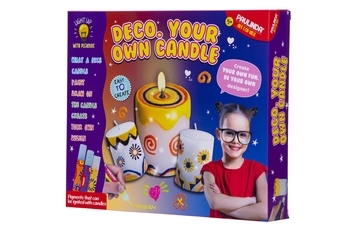 Набор для творчества Paulinda Light up with pleasure Декорирование свечей (PL-899550) - Pampik