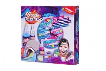 Набір для творчості Paulinda Magic painting Чарівне малювання: годинник (PL-199006) - Pampik