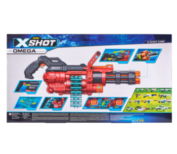 Скорострельный бластер Zuru X-Shot Excel Omega (36430Z) - Pampik - 4