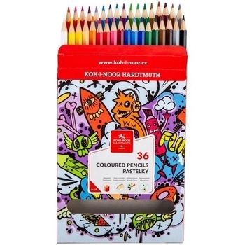 Набор цветных карандашей Kite Teenage, 36 шт. (3555) - Pampik - 2