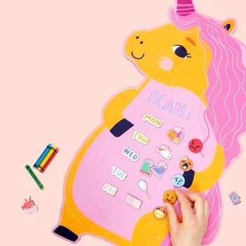 Магнитная настольная доска Avenir Единорог (CH191735) - Pampik - 16