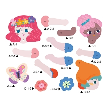 Набор для творчества скретч-арт Avenir Эльфы в саду (CH191682) - Pampik - 4