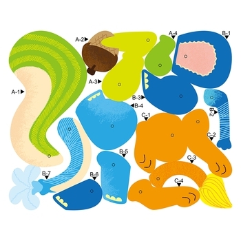 Набор для творчества скретч-арт Avenir Лесные животные (CH191685) - Pampik - 4