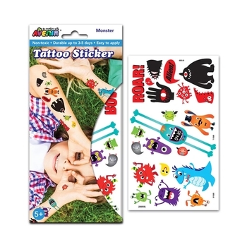 Набор наклеек для тела Avenir Монстры (69566) - Pampik - 2