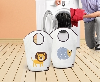 Корзина мягкая Handy Home Лев, 33x48x59 см (CH05) - Pampik - 2