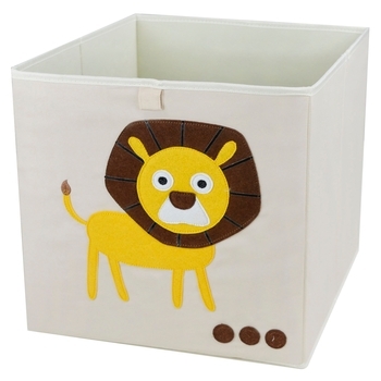 Короб складаний Handy Home Лев, 33x33x33 см, бежевий (CH03) - Pampik