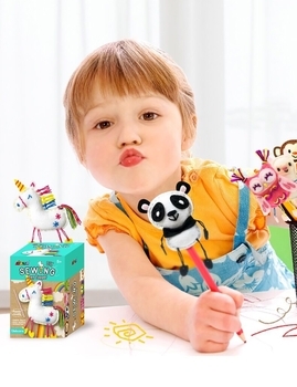 Набір для творчості Avenir Шиття Топпер для ручки Панда (CH191698) - Pampik - 6