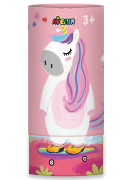 Набір для творчості Avenir Шовкові олівці Єдиноріг, 12 кольорів (BTS196004) - Pampik