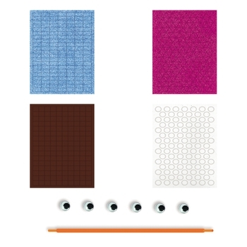 Набір для творчості Avenir Аплікація-мозаїка Фермерські тварини, 600 елементів (CH191592) - Pampik - 9