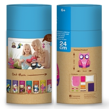 Набір для творчості Avenir Шиття іграшки Сова (CH1621) - Pampik - 2