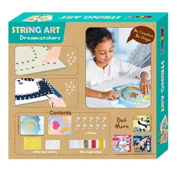 Набір для творчості Avenir Стрінг-арт Ловець снів, 2 картини (CH191712) - Pampik - 2