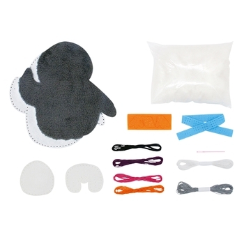 Набор для творчества Avenir Шитье игрушки Пингвин (CH1626) - Pampik - 6