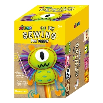 Набор для творчества Avenir Шитье топпера для ручки Монстр (CH191697) - Pampik