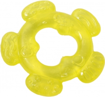 Прорізувач для зубів Lindo, жовтий (LI 304 жел) - Pampik