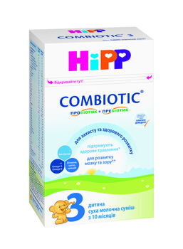 Подарок. Сухая молочная смесь HiPP Combiotic 3, 500 г - Pampik