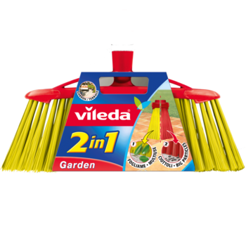 Щетка для уборки на улице Vileda Garden 2 in 1, 1 шт. - Pampik