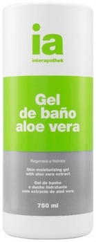 Освіжаючий гель для душу Interapothek з екстрактом Алое Вера, 750 мл - Pampik
