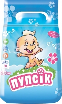 Пральний порошок з перших днів життя Карапуз Пупсик, 2,4 кг - Pampik
