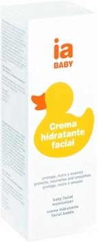 Дитячий зволожувальний крем для обличчя Interapothek з маслами жожоба і ши, 40 мл - Pampik