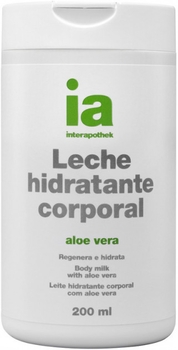 Зволожувальне молочко для тіла Interapothek з екстрактом Алое Вера, 200 мл - Pampik