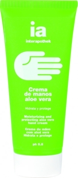 Крем для рук Interapothek з екстрактом Алое Вера, 100 мл - Pampik