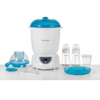 Цифровой паровой стерилизатор и подогреватель Mamajoo 5 в 1 (MMJ2025) - Pampik