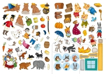 Школа чомучкі. Розвиваємо логіку з казкою. 70 розвівальніх наліпок - Pampik - 4