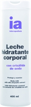 Зволожувальне молочко для тіла Interapothek з екстрактом шовку, 400 мл - Pampik