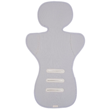 Дихаючий матрац Voksi Airflow liner Light Grey, світло-сірий (11008785-LightGrey) - Pampik