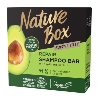 Твердый шампунь Nature Box для восстановления волос с маслом авокадо холодного отжима, 85 г - Pampik - 2
