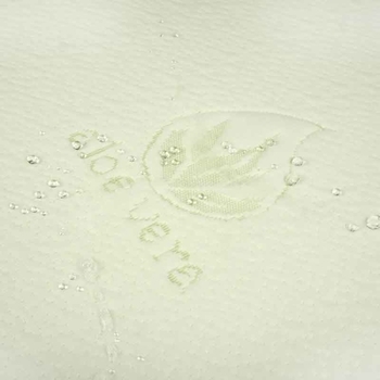Наматрацник-поверхня Руно Aloe Vera, на гумці, водонепроникний, 190х180 см, молочний (819Aloe Vera) - Pampik - 2
