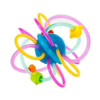 Брязкальце-прорізувач Hola Toys, синій (1106A) - Pampik - 2