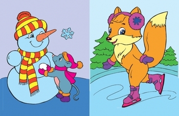 Подивись і розфарбуй. Новий рік - Pampik - 3