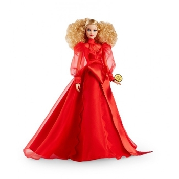 Колекційна лялька Barbie "75-річчя Mattel" (GMM98) - Pampik