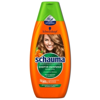 Шампунь Schauma Енергія обліпихи, 400 мл - Pampik
