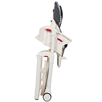 Стільчик для годування 3 в 1 Graco Table2Boost Brettons Stripes, синій в смужку (3K999BTSEU) - Pampik - 4