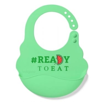 Нагрудник BabyOno Арбуз, салатовый (829/02) - Pampik