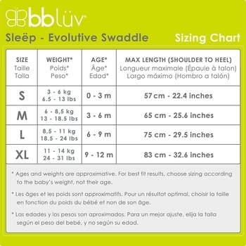 Пеленальний костюм 3-в-1 bbluv™ Sleëp Evolutive, р.XL (B0136-XL) - Pampik - 8